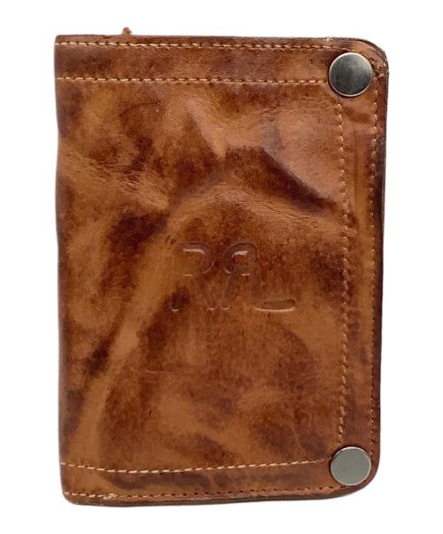 RRL（ダブルアールエル）RRL (ダブルアールエル) 2つ折り財布 ブラウンの古着・服飾アイテム