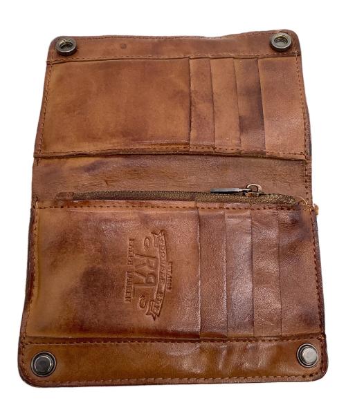 RRL（ダブルアールエル）RRL (ダブルアールエル) 2つ折り財布 ブラウンの古着・服飾アイテム