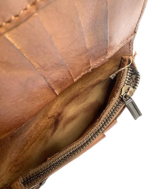 RRL（ダブルアールエル）RRL (ダブルアールエル) 2つ折り財布 ブラウンの古着・服飾アイテム