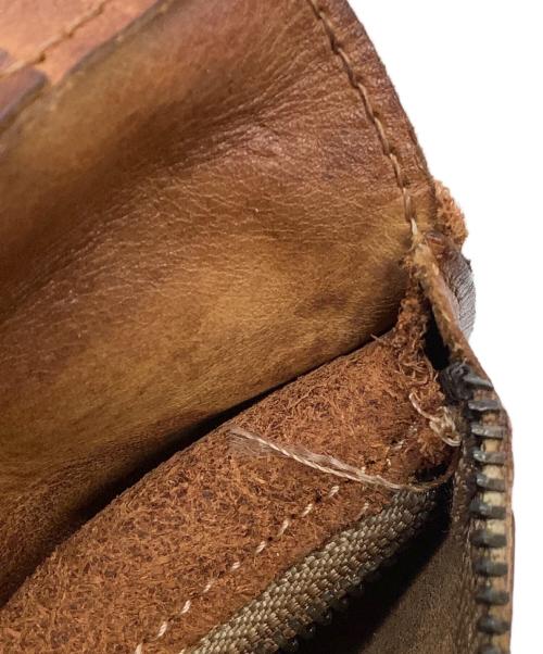 RRL（ダブルアールエル）RRL (ダブルアールエル) 2つ折り財布 ブラウンの古着・服飾アイテム