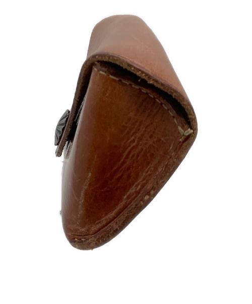 RRL（ダブルアールエル）RRL (ダブルアールエル) コンチョメガネケース ブラウンの古着・服飾アイテム