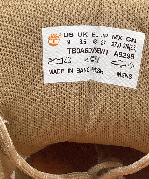 Timberland（ティンバーランド）Timberland (ティンバーランド) BEAUTY&YOUTH (ビューティーアンドユース) ローカットスニーカー ブラウン×ベージュ サイズ:27の古着・服飾アイテム