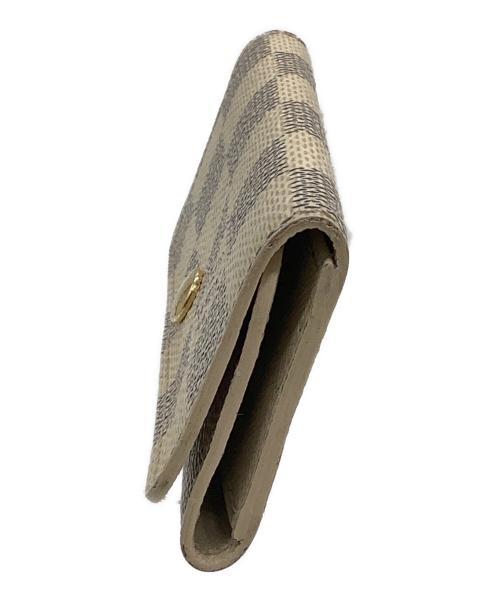 LOUIS VUITTON（ルイ ヴィトン）LOUIS VUITTON (ルイ ヴィトン) 4連キーケース　	ダミエ　アズール ホワイトの古着・服飾アイテム