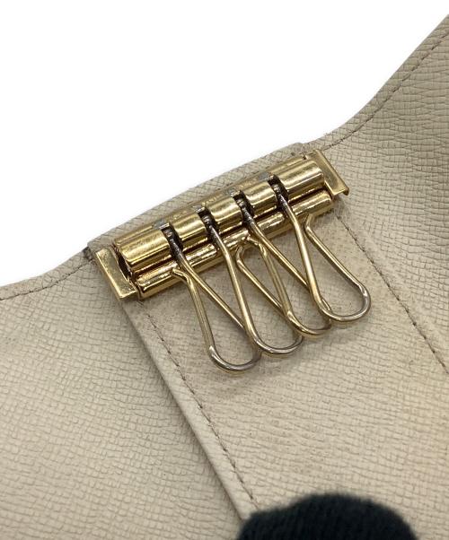 LOUIS VUITTON（ルイ ヴィトン）LOUIS VUITTON (ルイ ヴィトン) 4連キーケース　	ダミエ　アズール ホワイトの古着・服飾アイテム