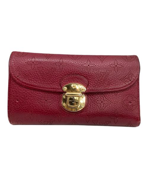 LOUIS VUITTON（ルイ ヴィトン）LOUIS VUITTON (ルイ ヴィトン) 長財布　ポルトフォイユ・アメリア ピンクの古着・服飾アイテム