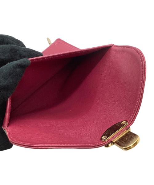 LOUIS VUITTON（ルイ ヴィトン）LOUIS VUITTON (ルイ ヴィトン) 長財布　ポルトフォイユ・アメリア ピンクの古着・服飾アイテム