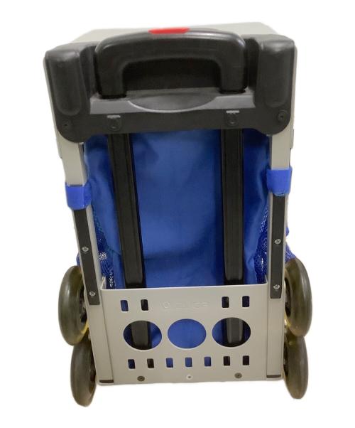 ZUCA（ズーカ）ZUCA (ズーカ) 座れるキャリーバッグ ブルーの古着・服飾アイテム