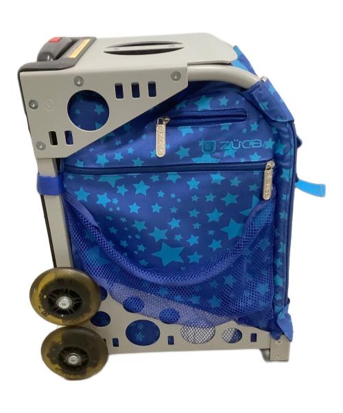 ZUCA（ズーカ）ZUCA (ズーカ) 座れるキャリーバッグ ブルーの古着・服飾アイテム
