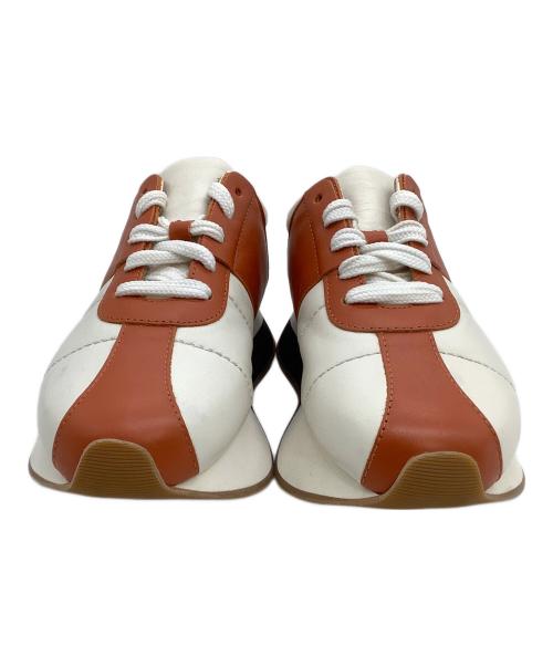 MARNI（マルニ）MARNI (マルニ) スニーカー BIG FOOT ホワイト×ブラウン サイズ:37の古着・服飾アイテム