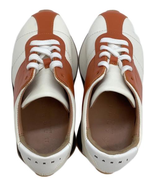 MARNI（マルニ）MARNI (マルニ) スニーカー BIG FOOT ホワイト×ブラウン サイズ:37の古着・服飾アイテム