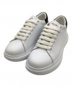 FILLINフィルイン）の古着「ローカットスニーカー」｜ホワイト×ブラック