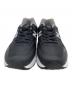 NEW BALANCE (ニューバランス) ローカットスニーカー ブラック サイズ:26：6000円