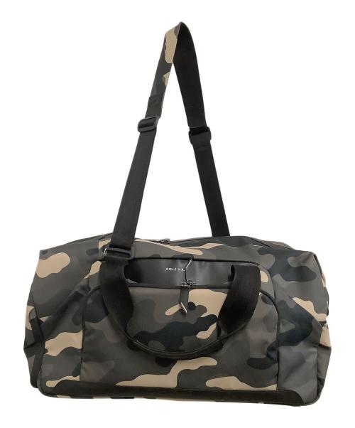 COLE HAAN（コールハーン）COLE HAAN (コールハーン) ダッフルバッグ カモフラージュ柄 グリーン×ブラックの古着・服飾アイテム