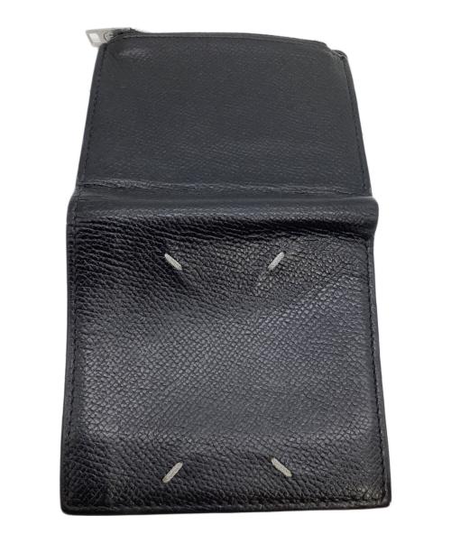 Maison Margiela（メゾンマルジェラ）Maison Margiela (メゾンマルジェラ) コンパクトウォレット MM11 ブラックの古着・服飾アイテム