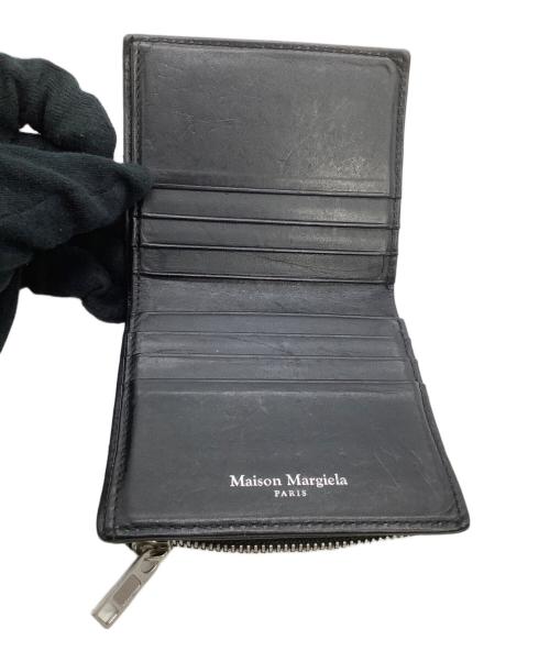 Maison Margiela（メゾンマルジェラ）Maison Margiela (メゾンマルジェラ) コンパクトウォレット MM11 ブラックの古着・服飾アイテム