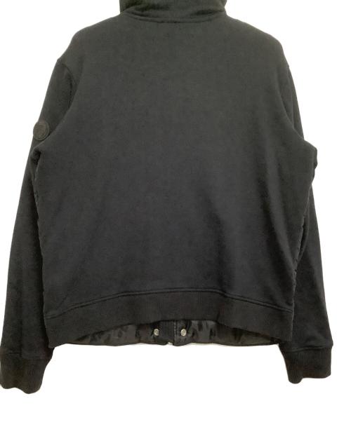 DIESEL（ディーゼル）DIESEL (ディーゼル) ジップパーカー ブラック サイズ:XLの古着・服飾アイテム