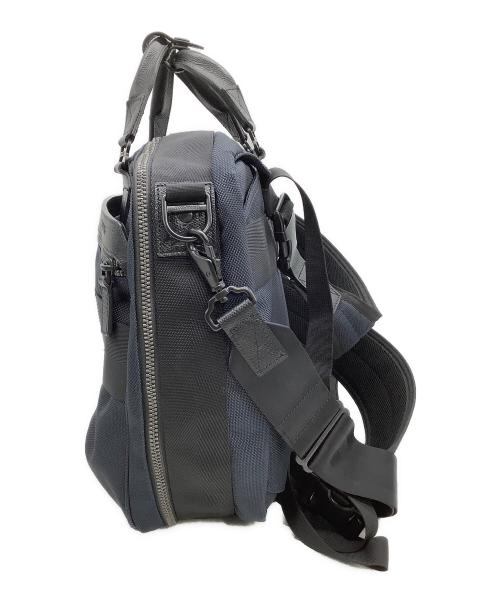 BRIEFING（ブリーフィング）BRIEFING (ブリーフィング) 2WAYバッグ　FUSION TRINITY LINER HD ネイビー×ブラックの古着・服飾アイテム