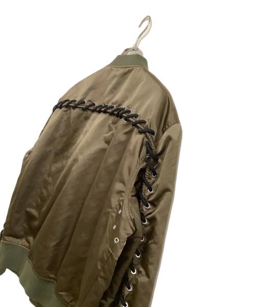 DIESEL（ディーゼル）DIESEL (ディーゼル) フライトジャケット カーキ サイズ:XLの古着・服飾アイテム