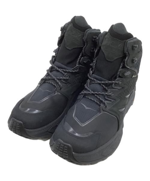 HOKAONEONE（ホカオネオネ）HOKAONEONE (ホカオネオネ) トレッキングシューズ ANACAPA MID GTX ブラック サイズ:27の古着・服飾アイテム
