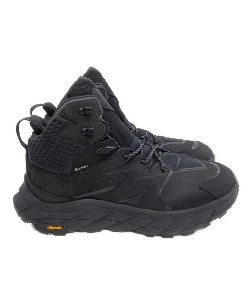HOKAONEONE（ホカオネオネ）HOKAONEONE (ホカオネオネ) トレッキングシューズ ANACAPA MID GTX ブラック サイズ:27の古着・服飾アイテム
