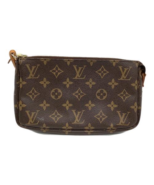 LOUIS VUITTON（ルイ ヴィトン）LOUIS VUITTON (ルイ ヴィトン) アクセサリーポーチ モノグラム ポシェット・アクセソワール ブラウンの古着・服飾アイテム