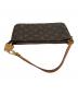 中古・古着 LOUIS VUITTON (ルイ ヴィトン) アクセサリーポーチ モノグラム ポシェット・アクセソワール ブラウン：90000円