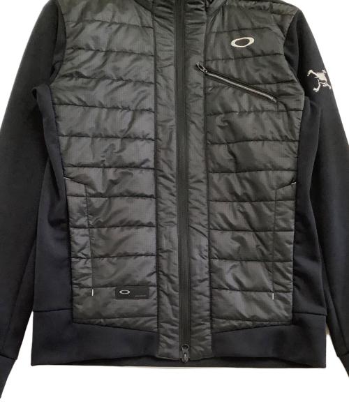 OAKLEY（オークリー）OAKLEY (オークリー) SKULL HYBRID FLEECE PUFF JACKET ブラック サイズ:Mの古着・服飾アイテム