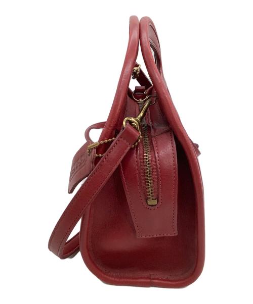 COACH（コーチ）COACH (コーチ) ショルダーバッグ　OLD COACH レッドの古着・服飾アイテム