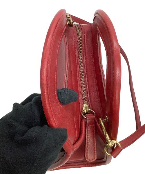 COACH（コーチ）COACH (コーチ) ショルダーバッグ　OLD COACH レッドの古着・服飾アイテム