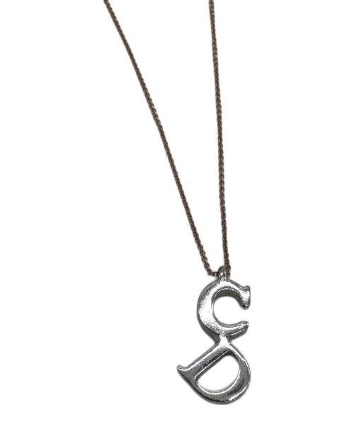 Christian Dior（クリスチャン ディオール）Christian Dior (クリスチャン ディオール) ネックレス　CDプレート シルバーカラーの古着・服飾アイテム