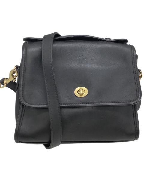 COACH（コーチ）COACH (コーチ) ショルダーバッグ 	OLD COACH ブラックの古着・服飾アイテム