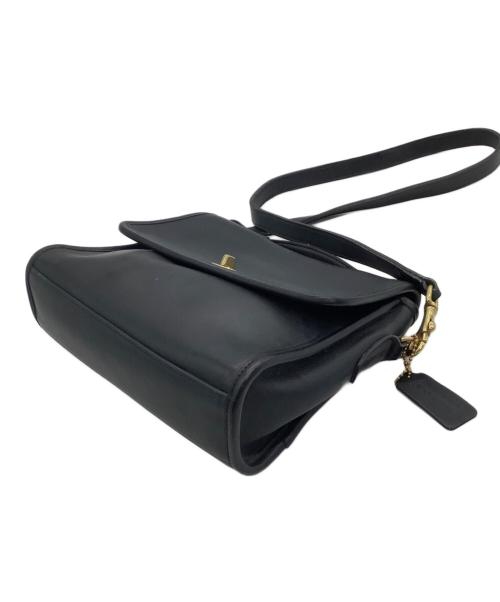 COACH（コーチ）COACH (コーチ) ショルダーバッグ 	OLD COACH ブラックの古着・服飾アイテム