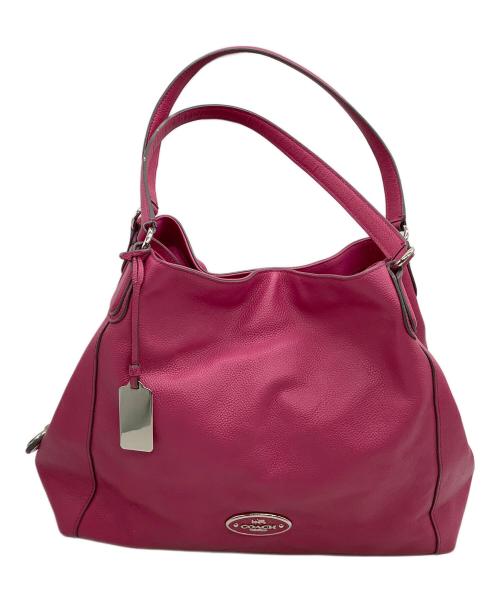COACH（コーチ）COACH (コーチ) トートバッグ ショッキングピンクの古着・服飾アイテム