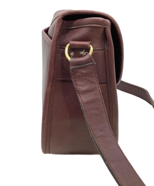 COACH（コーチ）COACH (コーチ) ショルダーバッグ　OLD COACH バーガンディーの古着・服飾アイテム