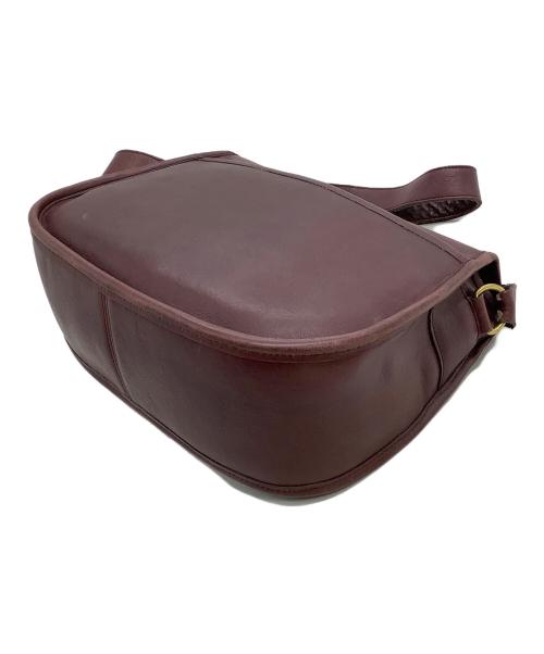 COACH（コーチ）COACH (コーチ) ショルダーバッグ　OLD COACH バーガンディーの古着・服飾アイテム