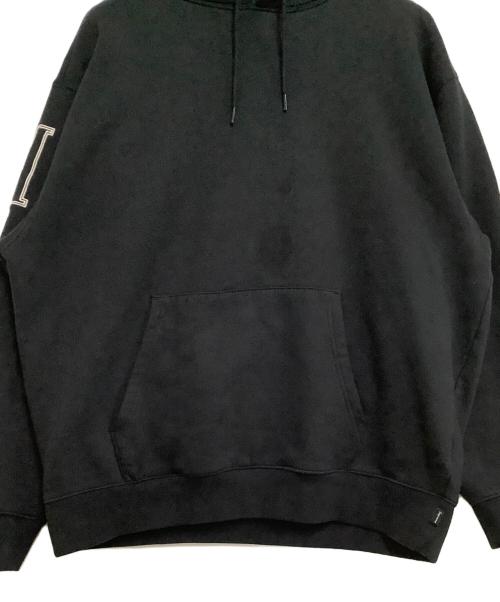 NIKE（ナイキ）NIKE (ナイキ) SUPREME (シュプリーム) プルオーバーパーカー 	24SS Nike Hooded Sweatshirt ブラック サイズ:Lの古着・服飾アイテム