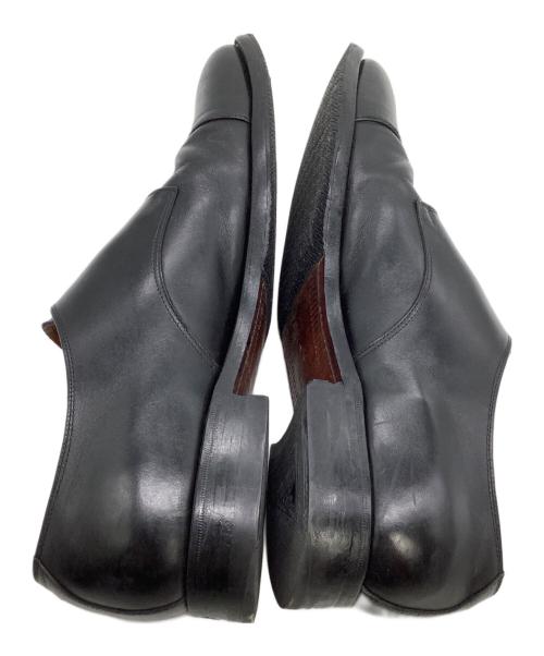 SCOTCH GRAIN（スコッチグレイン）SCOTCH GRAIN (スコッチグレイン) モンクストラップシューズ ブラック サイズ:25.5の古着・服飾アイテム