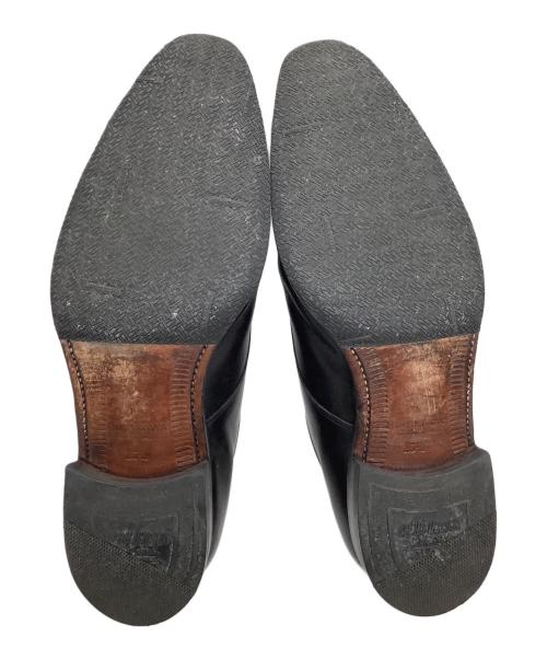 SCOTCH GRAIN（スコッチグレイン）SCOTCH GRAIN (スコッチグレイン) モンクストラップシューズ ブラック サイズ:25.5の古着・服飾アイテム