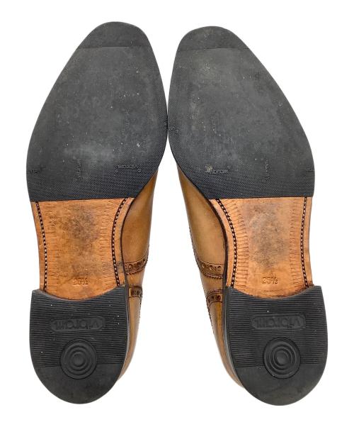 SCOTCH GRAIN（スコッチグレイン）SCOTCH GRAIN (スコッチグレイン) ストレートチップシューズ ベージュ サイズ:25.5の古着・服飾アイテム