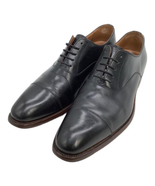 SCOTCH GRAIN（スコッチグレイン）SCOTCH GRAIN (スコッチグレイン) ストレートチップシューズ ブラック サイズ:25.5の古着・服飾アイテム