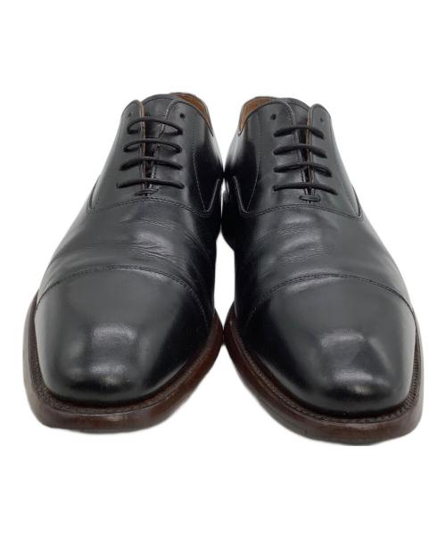 SCOTCH GRAIN（スコッチグレイン）SCOTCH GRAIN (スコッチグレイン) ストレートチップシューズ ブラック サイズ:25.5の古着・服飾アイテム