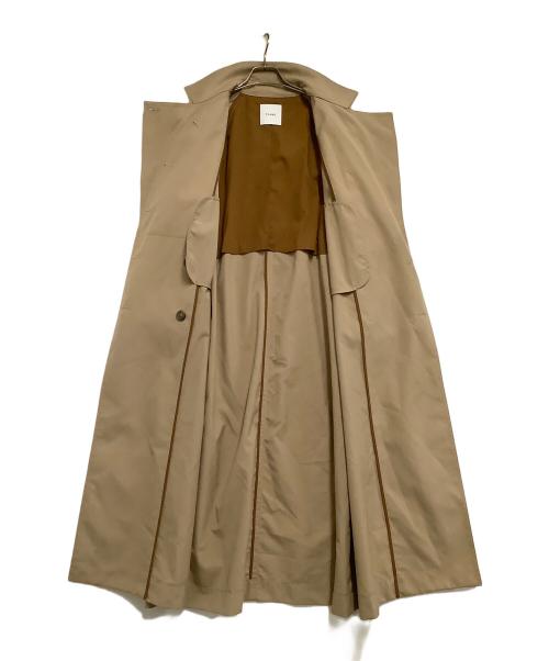 CLANE（クラネ）CLANE (クラネ) 2WAYオーバートレンチコート ベージュ サイズ:1の古着・服飾アイテム