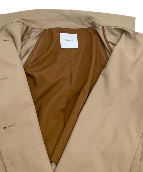 CLANE（クラネ）CLANE (クラネ) 2WAYオーバートレンチコート ベージュ サイズ:1の古着・服飾アイテム