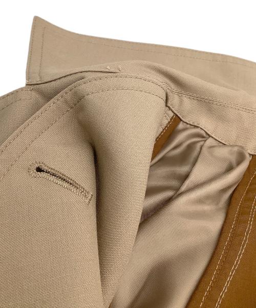 CLANE（クラネ）CLANE (クラネ) 2WAYオーバートレンチコート ベージュ サイズ:1の古着・服飾アイテム