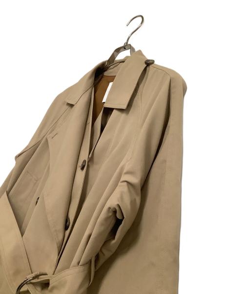 CLANE（クラネ）CLANE (クラネ) 2WAYオーバートレンチコート ベージュ サイズ:1の古着・服飾アイテム