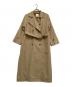 CLANE（クラネ）の古着「2WAYオーバートレンチコート」｜ベージュ