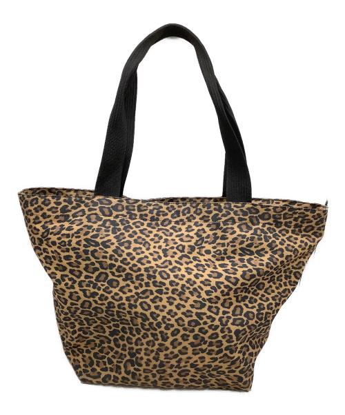 Herve Chapelier（エルベシャプリエ）Herve Chapelier (エルベシャプリエ) トートバッグ レオパード柄 ブラウンの古着・服飾アイテム