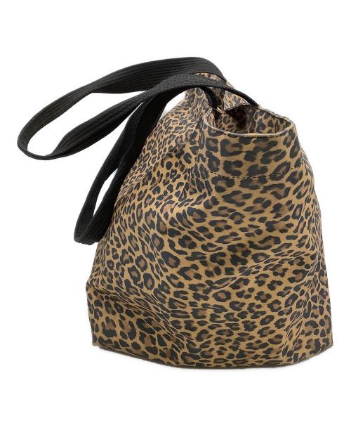 Herve Chapelier（エルベシャプリエ）Herve Chapelier (エルベシャプリエ) トートバッグ レオパード柄 ブラウンの古着・服飾アイテム