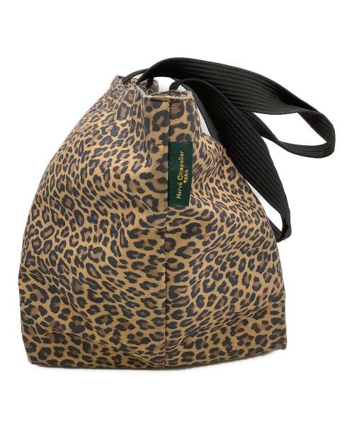Herve Chapelier（エルベシャプリエ）Herve Chapelier (エルベシャプリエ) トートバッグ レオパード柄 ブラウンの古着・服飾アイテム
