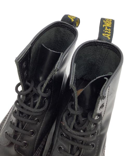 Dr.Martens（ドクターマーチン）Dr.Martens (ドクターマーチン) 8ホールブーツ 1460 イエローステッチ ブラック サイズ:UK4の古着・服飾アイテム